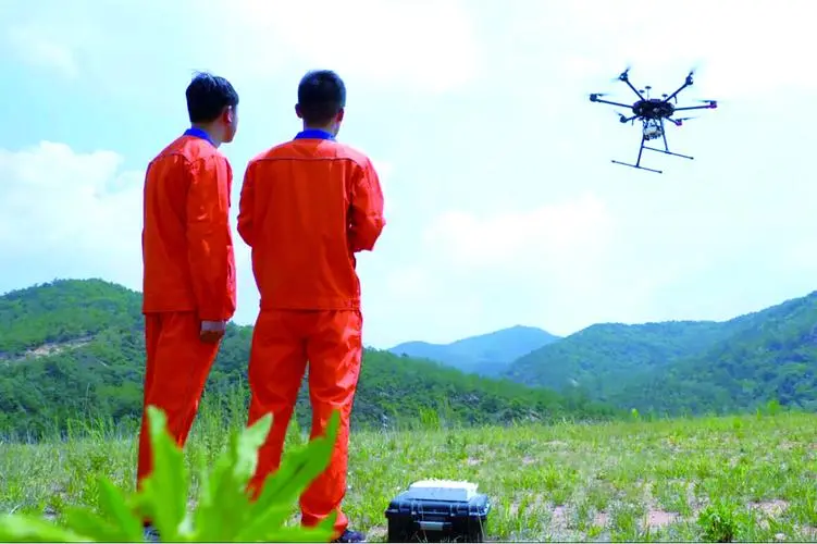 柳南无人机倾斜摄影巡检拍摄